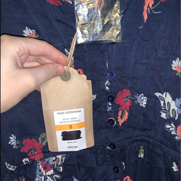 Floral high to low shirt - Picture 4 of 4